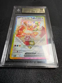 BGS PRISTINE 10 Pokemon Eevee EX Black Star Promo Fruit Salad Eevee Pop 2 - Image 3