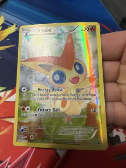 Victini XY117 Holo Full Art Pokemon TCG XY Black Star Promo 2016 - Image 2
