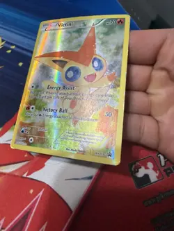 Victini XY117 Holo Full Art Pokemon TCG XY Black Star Promo 2016 - Image 4