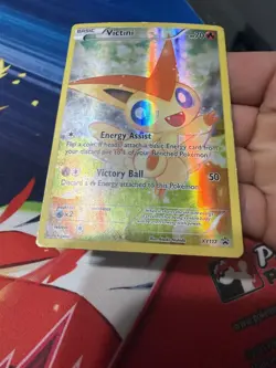 Victini XY117 Holo Full Art Pokemon TCG XY Black Star Promo 2016 - Image 5