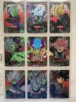 Dragon Ball Goku Black Zamasu Holo Puzzle Cards - Image 3