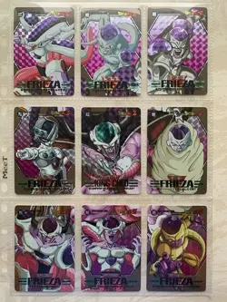 Dragon Ball Frieza Holo puzzle Cards - Image 3