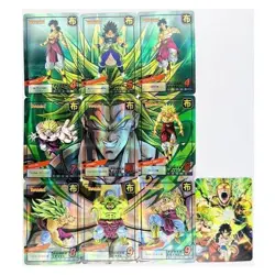 Broly Dragon Ball Pixel Holo Puzzle Cards - Image 1