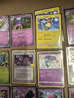 Pokemon Cosmos Holo Promo Card Blister Inserts Lot Of 50 - Image 5