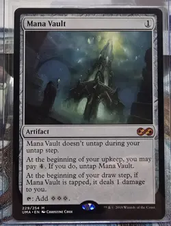 Mana Vault, UMA, Magic The Gathering Artifact Card - Image 1