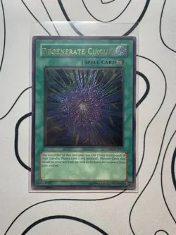 Degenerate Circuit Ultra Rare Spell Card Yu - Gi - Oh Card - Image 1