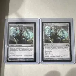 Magic: The Gathering Illusionist's Bracers 2013 2x Artifact Equipment English - Image 1