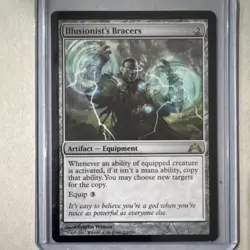 Magic: The Gathering Illusionist's Bracers 2013 2x Artifact Equipment English - Image 2