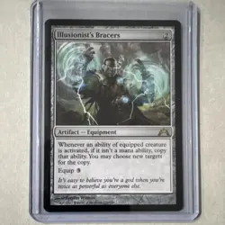 Magic: The Gathering Illusionist's Bracers 2013 2x Artifact Equipment English - Image 4