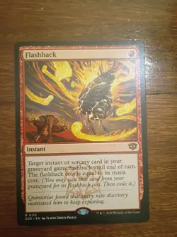 Flashback Rare | 115 NM | Secrets of Strixhaven | Magic MTG - Image 1