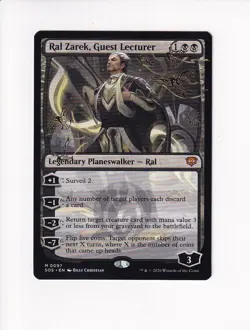MAGIC THE GATHERING MTG SECRETS OF STRIXHAVEN RAL ZAREK, GUEST LECTURER - Image 1