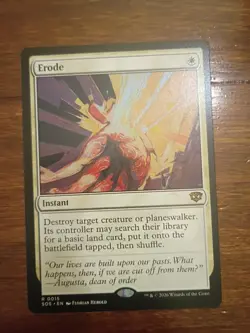 Erode *Rare* Magic MtG x1 Secrets of Strixhaven Instant #15 - Image 1