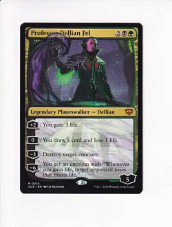 MAGIC THE GATHERING MTG SECRETS OF STRIXHAVEN PROFESSOR DELLIAN FEL - Image 1