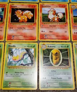 POKEMON XY EVOLUTIONS LOT of 76 NON-HOLO, FLYING, SURFING PIKACHU, CATERPIE - Image 3