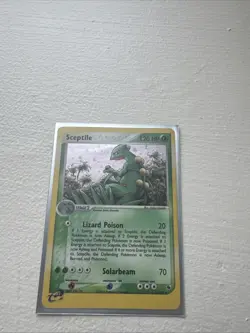 Pokemon TCG Sceptile EX Holo Rare Card Ruby and Sapphire 11/109 - Image 1