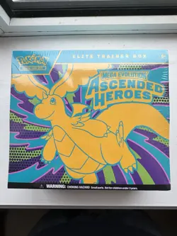 Pokemon TCG Ascended Heroes Sealed Elite Trainer Box ETB Sealed *Hole In Seal* - Image 1