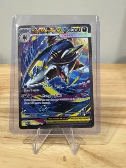 Mega Sharpedo ex 127/094 Special Illustration SIR Pokemon Phantasmal Flames - Image 2