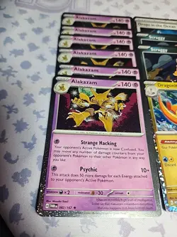 20× Pokemon Cosmos Holo Lot Many SWIRLS! Pikachu Alakazam Scraggy Bulbasaur Ralt - Image 2