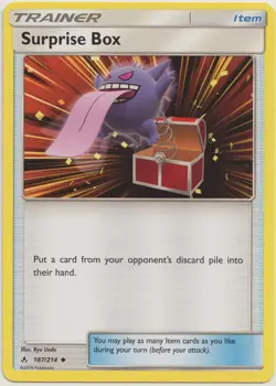 4x Pokemon TCG Unbroken Bonds Surprise Box 187/214 Uncommon Trainer - Image 1
