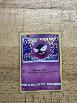 Pokemon TCG Gastly 7/12 Holo McDonald's Promos 2019 LP - Image 1