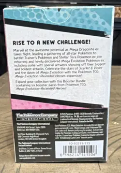 Pokemon Mega Evolution Ascended Heroes Booster Bundle Box 6 Packs English - Image 2