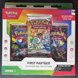 Pokemon TCG First Partner Illustration Collection Box Series 1 |BRAND NEW SEALED - Image 1