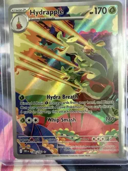 Pokemon Hydrapple Full Art Illustration Rare Holo 188/182 Sv10 Destined Rivals … - Image 1