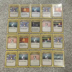 Italian Pokemon Trainers Bulk Lot WOTZ Unlimited Base Set - Image 1
