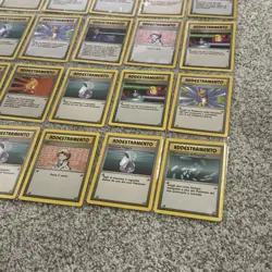 Italian Pokemon Trainers Bulk Lot WOTZ Unlimited Base Set - Image 2