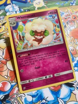 Whimsicott 144/236 Rare Unified Minds Pokemon Near Mint - Image 2
