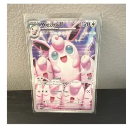 Pokemon Wigglytuff 105/094 Phantasmal Flames Holo Illustration Rare 120 HP - Image 1