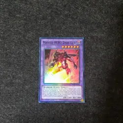 Masked Hero Dark Law Super Rare 1st Ed NM SDHS-EN044 Yugioh - Image 1