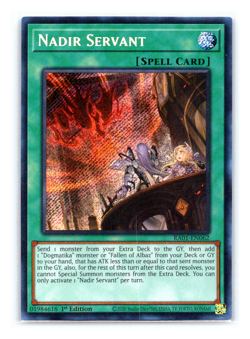 Nadir Servant - RA01-EN062 - Secret Rare - 1st Edition - Yugioh - Image 1