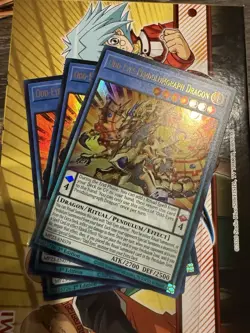 3x Odd-Eyes Pendulumgraph Dragon 1st Edition Ultra Rare MP23-EN079 Yu-Gi-Oh! - Image 1
