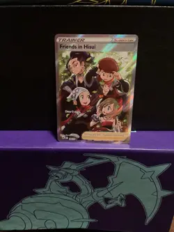 Friends in Hisui Crown Zenith Holo Ultra Rare Pokemon TCG Card 148/159 - Image 1