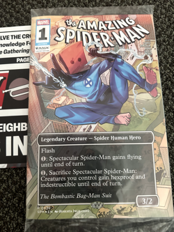 PAX West 2025 MTG Magic The Gathering Spider-Man Promo Comic & Sinister Six Card - Image 2