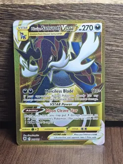 Pokemon Card Hisuian Samurott VSTAR 209/189 Astral Radiance Secret Rare - M/NM - Image 1