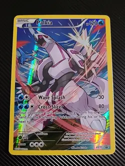 Palkia XY75 Black Star Promo Full Art Holo Pokemon Card LP - Image 1