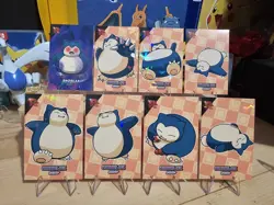 Pokemon Team Rocket Card Database - Snorlax Sleeping Eating Mad Etc - 8 Card Lot - Image 1