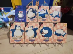 Pokemon Team Rocket Card Database - Snorlax Sleeping Eating Mad Etc - 8 Card Lot - Image 2