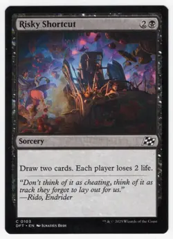 MTG Aetherdrift C Risky Shortcut #0103 - Image 1