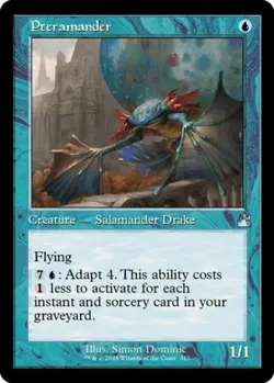 Pteramander (Retro Frame) - Near Mint MTG Ravnica Remastered - Image 1