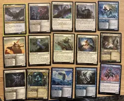 Budget Casual MTG Commander Deck Blue White Exile With Vega, The Watcher Ready - Image 1
