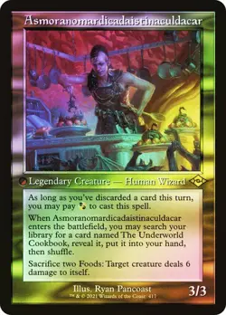MTG - Asmoranomardicadaistinaculdacar - Foil - Retro Frame - MH2 - Magic - Image 1