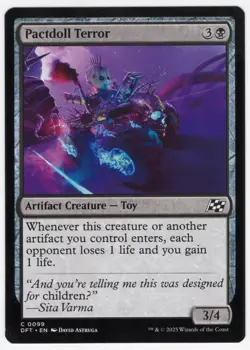 MTG Aetherdrift C Pactdoll Terror #0099 - Image 1