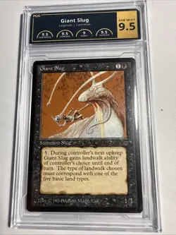 PCG 9.5 MTG Magic the Gathering Legends Giant Slug Graded GEM MINT - Image 1