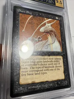 PCG 9.5 MTG Magic the Gathering Legends Giant Slug Graded GEM MINT - Image 4
