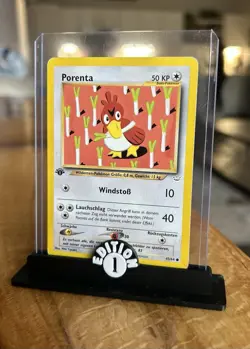 1st Edition Pokemon Farfetchd 43/64 Neo Revelation (German) Fast & Safe Shipping - Image 1