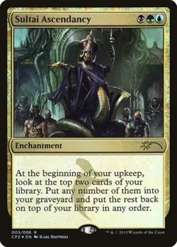Sultai Ascendancy -Foil Light Play MTG Promos: Unique and Miscellaneous - Image 1