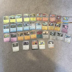 37 Pokemon Black Bolt Bundle. Pokeball X 35. Master ball X 2 - Image 1